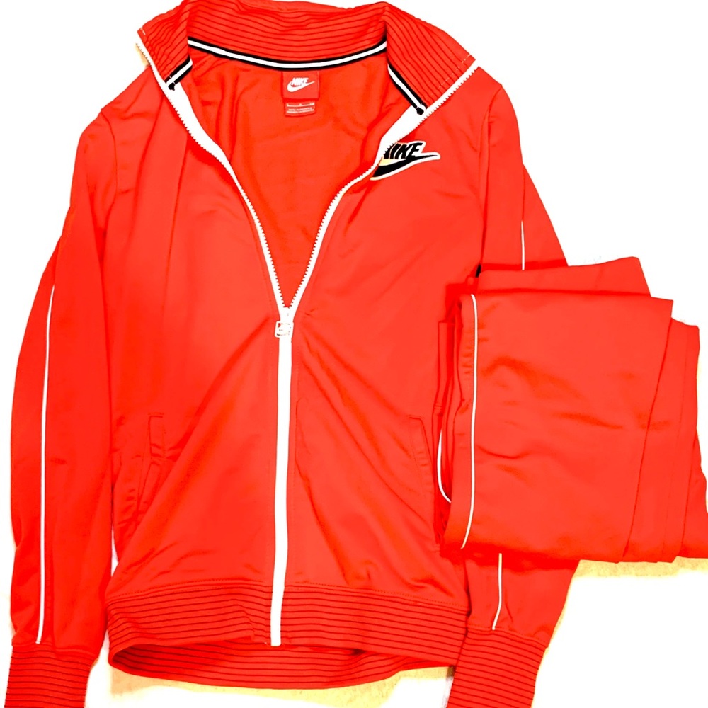 Red Nike Tracksuit